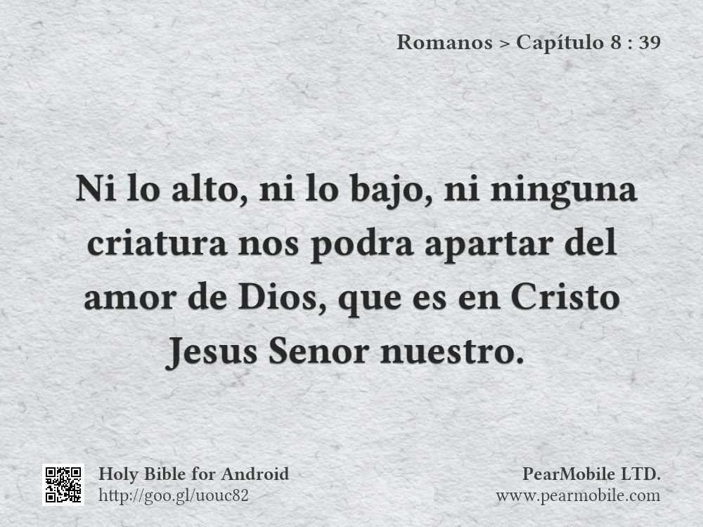 Romanos, Capítulo 8:39